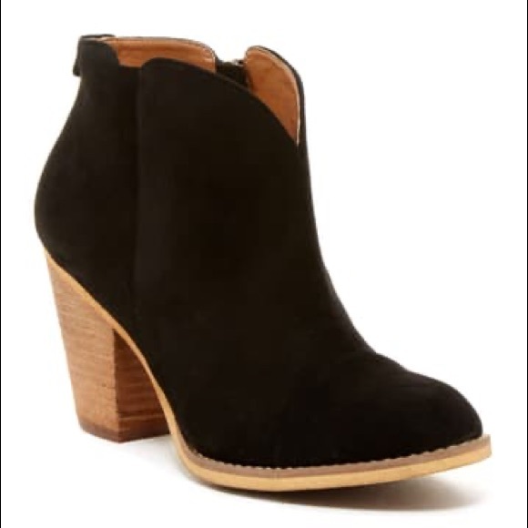 Susina Shoes - SUSINA Stevie Lea Bootie - Black Suede